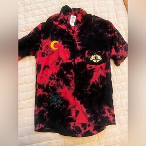 Disney Parks Mickey Halloween edition button down